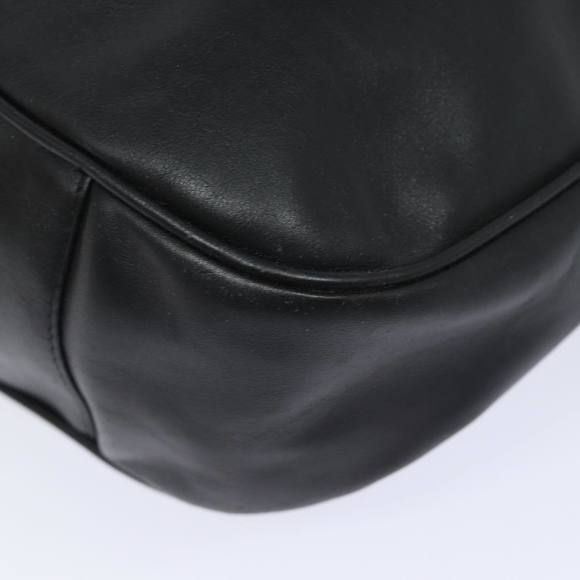 GUCCI Bamboo Hand Bag Leather 2way Black 001 1781 1577 0 Auth 78792 - Picture 16 of 16